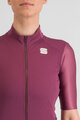 SPORTFUL Cycling short sleeve jersey - SUPERGIARA W - bordeaux