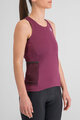 SPORTFUL Cycling tank top - SUPERGIARA W - purple