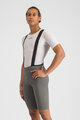 SPORTFUL Cycling bib shorts - SRK - grey