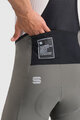 SPORTFUL Cycling bib shorts - SRK - grey