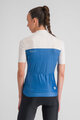 SPORTFUL Cycling short sleeve jersey - PISTA W - blue/white