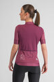 SPORTFUL Cycling short sleeve jersey - SRK W - bordeaux