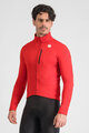 SPORTFUL Cycling thermal jacket - SRK - red