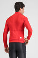 SPORTFUL Cycling thermal jacket - SRK - red