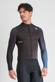 SPORTFUL Cycling winter long sleeve jersey - BODYFIT PRO THERMAL - black