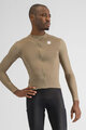 SPORTFUL Cycling winter long sleeve jersey - SRK THERMAL - brown