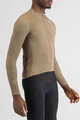 SPORTFUL Cycling winter long sleeve jersey - SRK THERMAL - brown