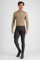 SPORTFUL Cycling winter long sleeve jersey - SRK THERMAL - brown