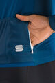 SPORTFUL Cycling winter long sleeve jersey - SRK THERMAL - blue
