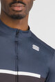 SPORTFUL Cycling winter long sleeve jersey - PISTA THERMAL - black/blue