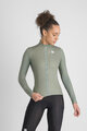SPORTFUL Cycling winter long sleeve jersey - SRK THERMAL W - green