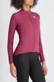 SPORTFUL Cycling winter long sleeve jersey - SRK THERMAL W - purple
