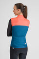 SPORTFUL Cycling winter long sleeve jersey - PISTA THERMAL W - blue/black/orange