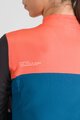 SPORTFUL Cycling winter long sleeve jersey - PISTA THERMAL W - blue/black/orange