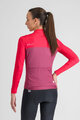 SPORTFUL Cycling winter long sleeve jersey - PISTA THERMAL W - pink