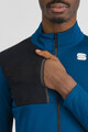 SPORTFUL Cycling thermal jacket - GIARA SOFTSHELL - blue