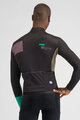 SPORTFUL Cycling winter long sleeve jersey - BREAKOUT SUPERGIARA THERMAL - black/green