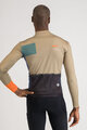 SPORTFUL Cycling winter long sleeve jersey - BREAKOUT SUPERGIARA THERMAL - green/blue/orange