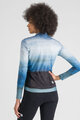 SPORTFUL Cycling winter long sleeve jersey - FLOW SUPERGIARA THERMAL W - blue