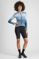 SPORTFUL Cycling winter long sleeve jersey - FLOW SUPERGIARA THERMAL W - blue