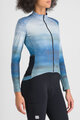 SPORTFUL Cycling winter long sleeve jersey - FLOW SUPERGIARA THERMAL W - blue