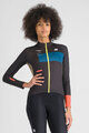 SPORTFUL Cycling winter long sleeve jersey - BREAKOUT SUPERGIARA THERMAL W - black/blue