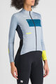 SPORTFUL Cycling winter long sleeve jersey - BREAKOUT SUPERGIARA THERMAL W - grey/blue