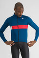 SPORTFUL Cycling thermal jacket - NEO SOFTSHELL - blue