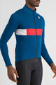 SPORTFUL Cycling thermal jacket - NEO SOFTSHELL - blue