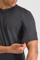 SPORTFUL Cycling short sleeve t-shirt - SUPERGIARA - black