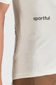 SPORTFUL Cycling short sleeve t-shirt - SUPERGIARA - white