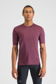 SPORTFUL Cycling short sleeve t-shirt - SUPERGIARA - bordeaux