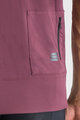 SPORTFUL Cycling short sleeve t-shirt - SUPERGIARA - bordeaux