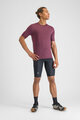 SPORTFUL Cycling short sleeve t-shirt - SUPERGIARA - bordeaux