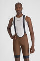SPORTFUL Cycling bib shorts - GIARA 2 - brown