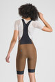 SPORTFUL Cycling bib shorts - GIARA 2 W - brown