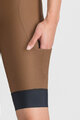 SPORTFUL Cycling bib shorts - GIARA 2 W - brown