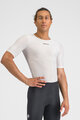 SPORTFUL Cycling short sleeve t-shirt - PRO BASELAYER - white