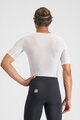 SPORTFUL Cycling short sleeve t-shirt - PRO BASELAYER - white