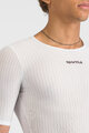 SPORTFUL Cycling short sleeve t-shirt - PRO BASELAYER - white