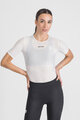 SPORTFUL Cycling short sleeve t-shirt - PRO BASELAYER W - white
