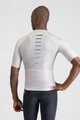SPORTFUL Cycling short sleeve jersey - LIGHT - grey/white