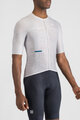 SPORTFUL Cycling short sleeve jersey - LIGHT - grey/white