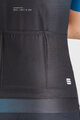SPORTFUL Cycling short sleeve jersey - LIGHT W - blue/black