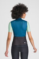 SPORTFUL Cycling short sleeve jersey - SUPERGIARA LOGO W - blue/green