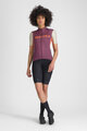 SPORTFUL Cycling short sleeve jersey - SUPERGIARA LOGO W - bordeaux
