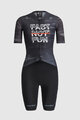 SPORTFUL Cycling skinsuit - FAST NOT FUN W - black