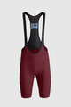 SPORTFUL Cycling bib shorts - COLORFUL PULSE - red