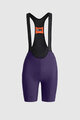 SPORTFUL Cycling bib shorts - COLORFUL PULSE W - purple