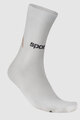 SPORTFUL Cyclingclassic socks - RIDE DOLOMITES - white/yellow